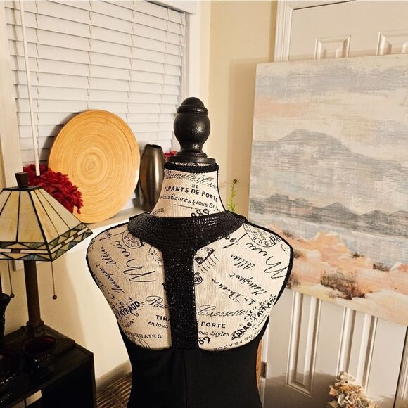 Y2k A. Byer Draped Sequins Detail Mini Dress. - Picture 4 of 16